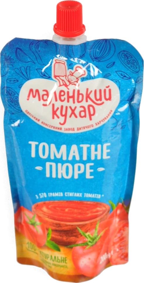 Томатне пюре Маленький кухар 200г д.п