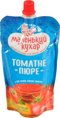 Томатне пюре Маленький кухар 200г д.п